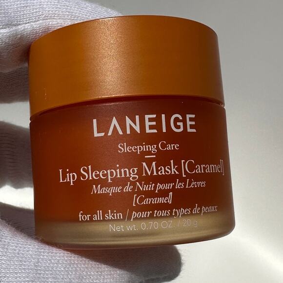 Laneige Lip Sleeping Mask Caramel Limited Edition Rare New in Box 20g / 0.70 oz - Picture 4 of 12
